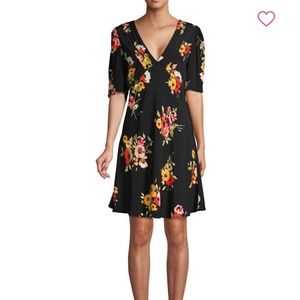 Floral Wrap Dress